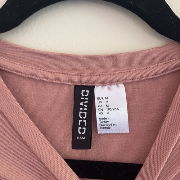 H&M Pink long sleeve crop top!! - Picture 3 of 4